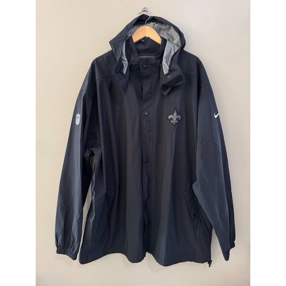 saints nike windbreaker
